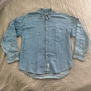 Cactus Clothing Denim Wash Shirt Men’s M
